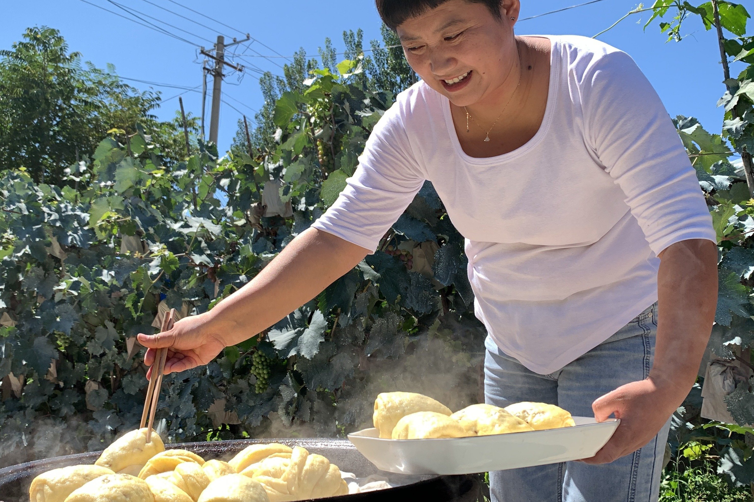 蓬松喧软香甜可口 家庭版馒头秘诀 只需加水