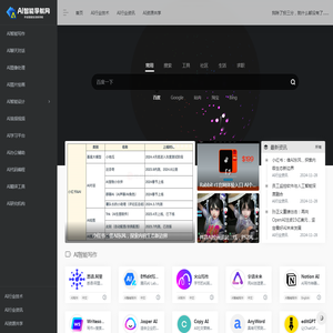 AI导航网 | 收录优质AI人工智能项目，专业全面的AIGC网站导航-丰县源码无忧网络科技中心
