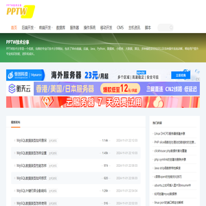 PPTW技术分享-专业IT技术知识及技巧分享网站